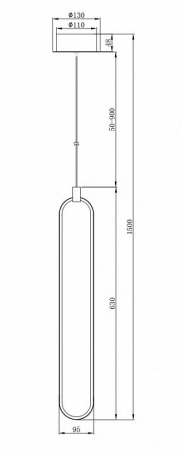 Трековый светильник Ambrella light Track System GL5101