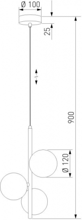 Подвесной светильник Estera 6188 Estera