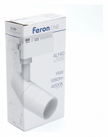 Трековый светодиодный светильник Feron AL140 41609