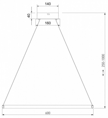 Потолочная люстра Menita 10270/9LED BL