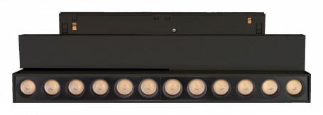 Трековый светодиодный светильник Arlight Mag-Orient-Dots-Fold-S230-12W Day4000 041531