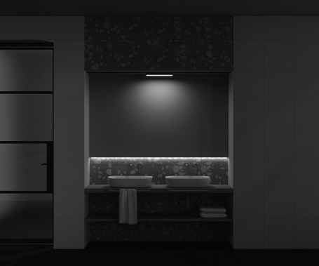 Трековый светильник Basis TR080-1-18W3K-B