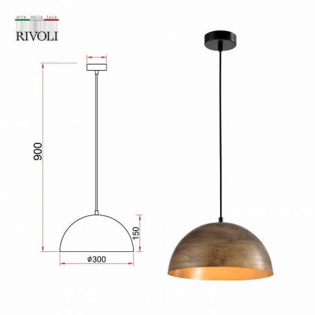Подвесной светильник Rivoli Emmy 5141-201