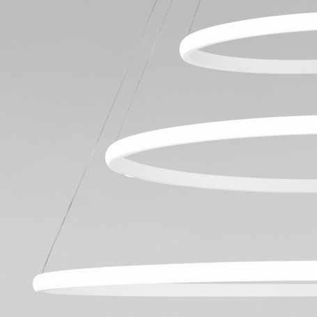 Подвесной светодиодный светильник Eurosvet Collars 90264/3 белый