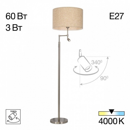 Торшер Duplet CL801021