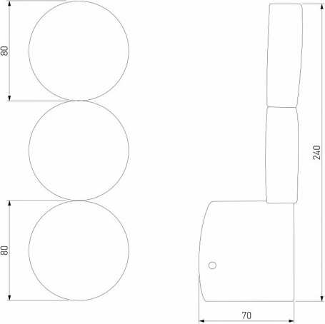 Настенный светодиодный светильник Elektrostandard Brioni 40130/LED золото a064594