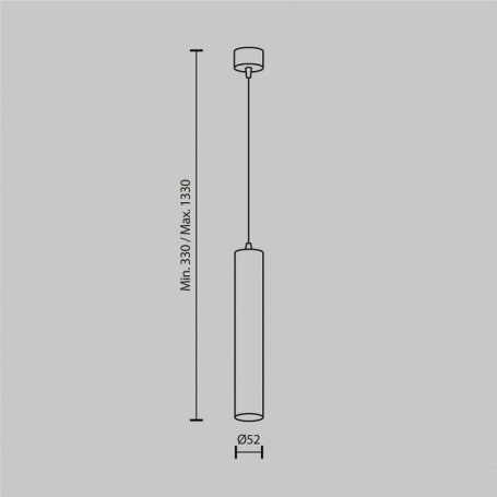 Подвесной светильник Focus LED P072PL-L12W4K-1