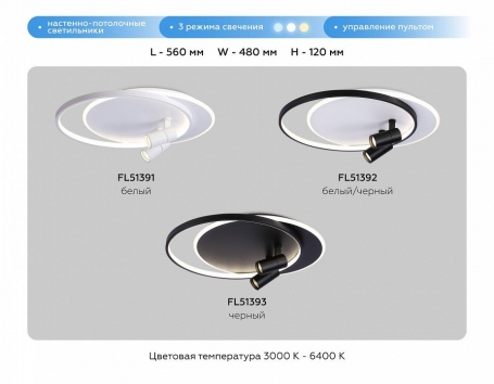 Накладной светильник Ambrella Light FL FL51391