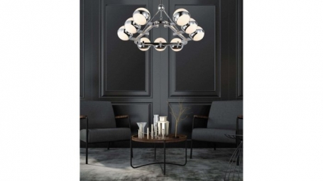 Подвесная люстра Lumina Deco Optimus LDP 6038-9 CHR