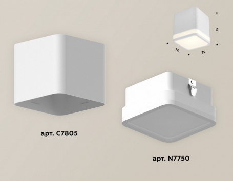 Точечный светильник Ambrella light Techno Spot XS7805030