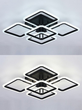 Потолочная люстра Spektr HIGH-TECH LED LAMPS 82022 BLACK