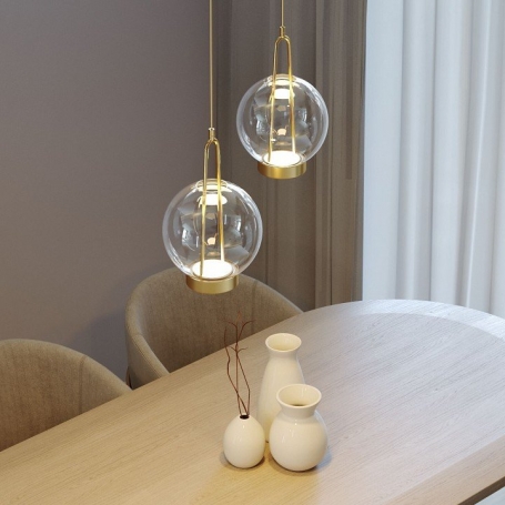 Подвесной светильник Frasco 50267/1 LED латунь