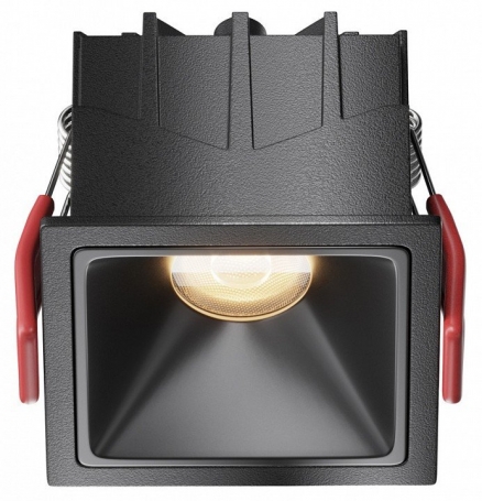 Точечный светильник Alfa LED DL043-01-10W3K-SQ-B-1