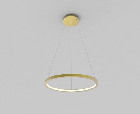 Подвесной светодиодный светильник Italline IT013-6027 gold 3000K