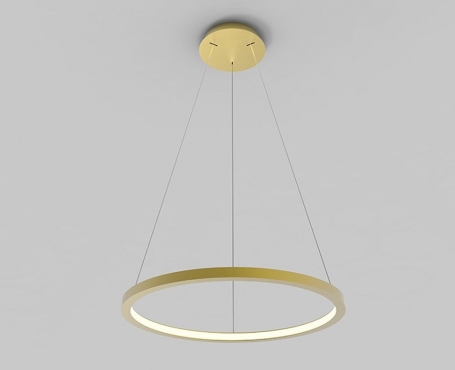 Подвесной светодиодный светильник Italline IT013-6028 gold 3000K