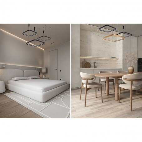 Подвесной светодиодный светильник Italline IT013-6024 white 3000K Подвесной светодиодный светильник Italline IT013-6024 white 3000K