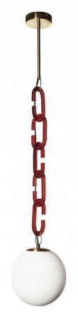Подвесной светильник Loft IT Chain 10128P Red