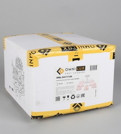 Потолочная люстра Omnilux Campovaglio OML-54117-05