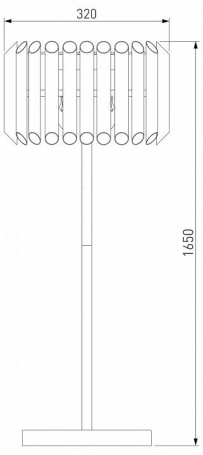 Торшер Bogates Castellie 01106/4