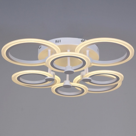Потолочная светодиодная люстра Reluce 09502-0.3-4+4 WH