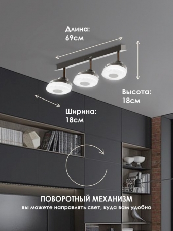 Спот Мелодия Света SS1L 0000 21539