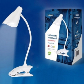 Настольная лампа (UL-00004143) Uniel TLD-560 White/LED/280Lm/5000K/Dimmer