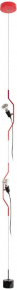 Подвесной светильник Parentesi 10346/2 Red