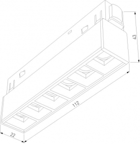 Подвесная люстра Vitaluce V1806-1/8+4+4+1PL
