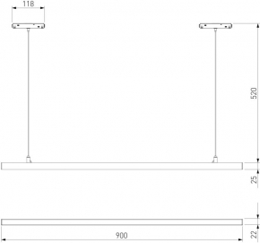 Потолочная люстра Illumico IL9891-5CSQ-79 CR BK