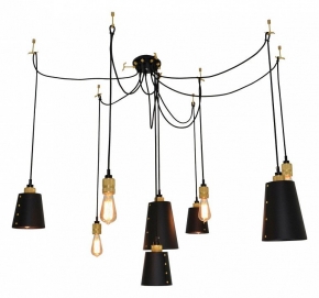 Подвесная люстра Lussole Loft Shirley GRLSP-9869