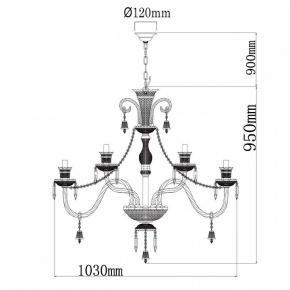 Подвесная люстра Lightstar Cigno Collo 751124