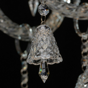 Потолочная люстра Crystal Lux Sergio PL6 Nickel