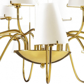 Потолочная люстра Mantra Cuadrax Antique Brass 0991