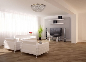 Подвесная люстра Mantra Mara Chrome White Shade 1641