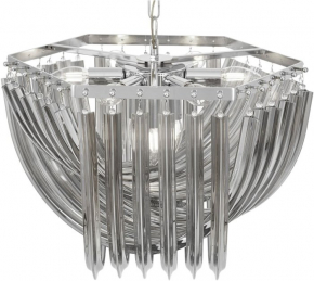 Подвесная люстра Mantra Mara Chrome White Shade 1654