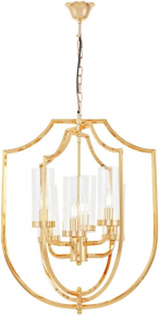 Подвесная люстра Lumina Deco Trulia LDP 8006-6 F.GD