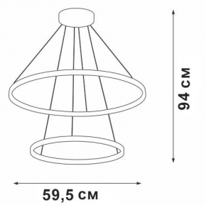 Подвесная люстра Lightstar Cappa 691082