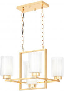 Подвесная люстра Lumina Deco Lino LDP 1239-5 F.GD