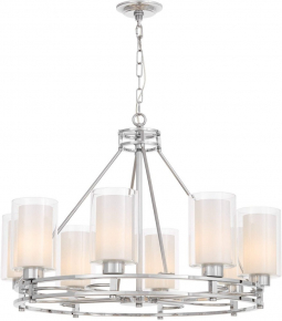 Подвесная люстра Lumina Deco Marietta LDP 8025-8 CHR+WT