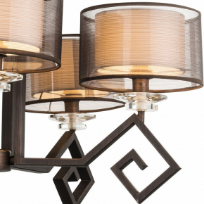 Подвесная люстра Mantra Loewe Antique Brass 4731