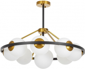 Подвесная люстра Lumina Deco Donzano LDP 8034-9 BK+WT