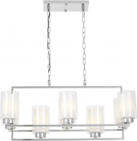 Подвесная люстра Lumina Deco Lino LDP 1239-8 CHR