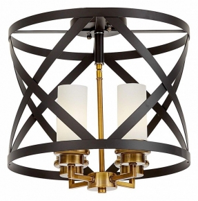 Потолочная люстра Lumina Deco Astila LDP 1242-4 BK+MD