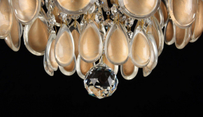 Подвесная люстра Crystal Lux FRUTA SP8 GOLD