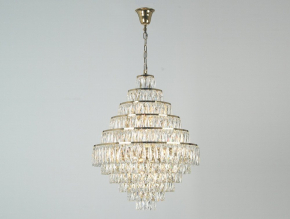 Подвесная люстра 10120 10125+15/C gold