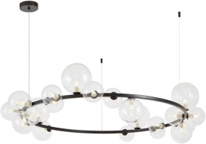 Подвесной светильник Merido LDP 7033-24 BK+CL
