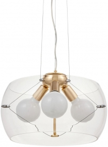 Подвесная люстра Lumina Deco Globo LDP 6018-400 PR+F.GD