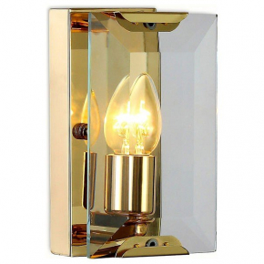 Накладной светильник Ambrella light Traditional 6 TR5157 GD/CL золо/прозрачный E14/1 max 40W 210*130*100