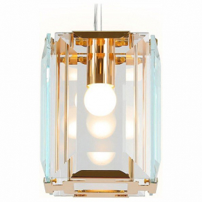 Подвесной светильник Ambrella light Traditional 6 TR5108 GD/CL золото/прозрачный E27/1 max 40W 150*150*1200