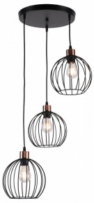 Подвесная люстра IMEX MD.0229-3-P BK
